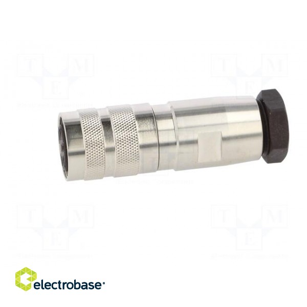 Connector: M16 | plug | female | soldering | for cable | PIN: 5 | 7A | 300V image 3