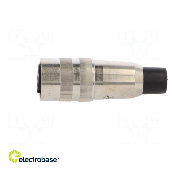 Connector: M16 | plug | female | soldering | for cable | PIN: 6 | 5A | 250V фото 3