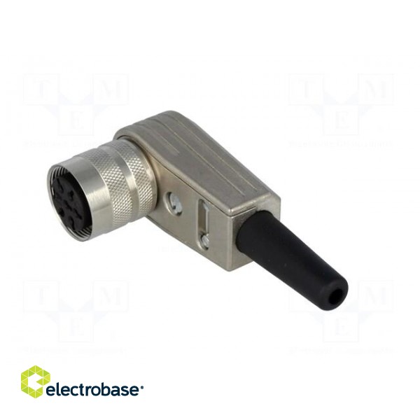 Connector: M16 | plug | female | soldering | for cable | PIN: 6 | 5A | 300V image 4