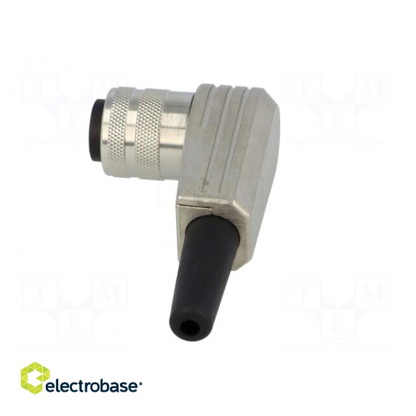 Connector: M16 | plug | female | soldering | for cable | PIN: 8 | 5A | 100V paveikslėlis 5