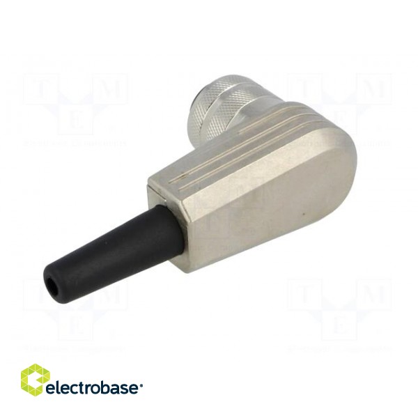 Connector: M16 | plug | female | soldering | for cable | PIN: 8 | 5A | 100V image 6