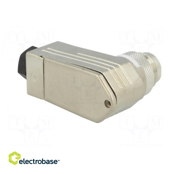 Connector: M16 | plug | male | for cable | PIN: 7 | 300V | angled 90° paveikslėlis 8