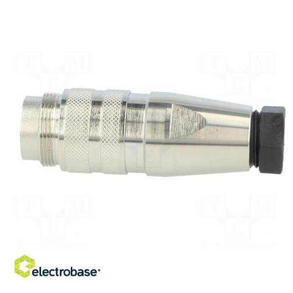 Connector: M16 | plug | male | soldering | for cable | PIN: 12 | 3A | 150V image 3