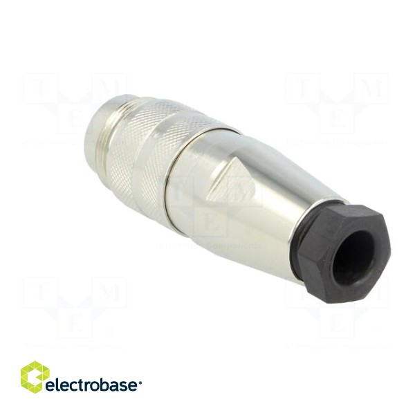 Connector: M16 | plug | male | soldering | for cable | PIN: 12 | 3A | 150V image 4