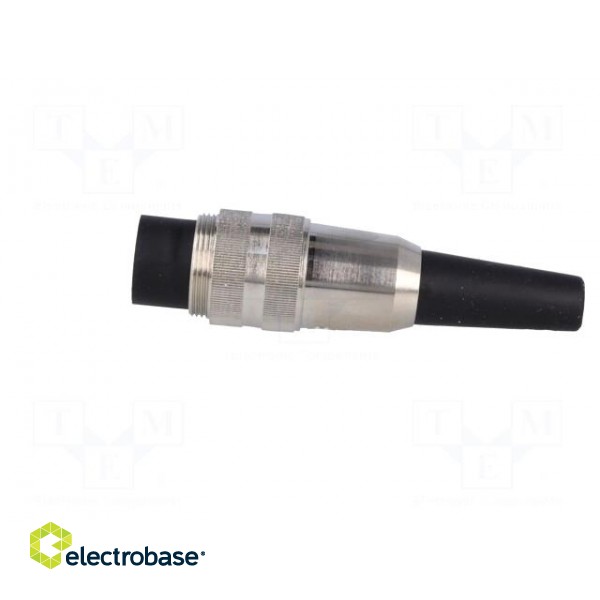 Connector: M16 | plug | male | soldering | for cable | PIN: 12 | 3A | 60V фото 3
