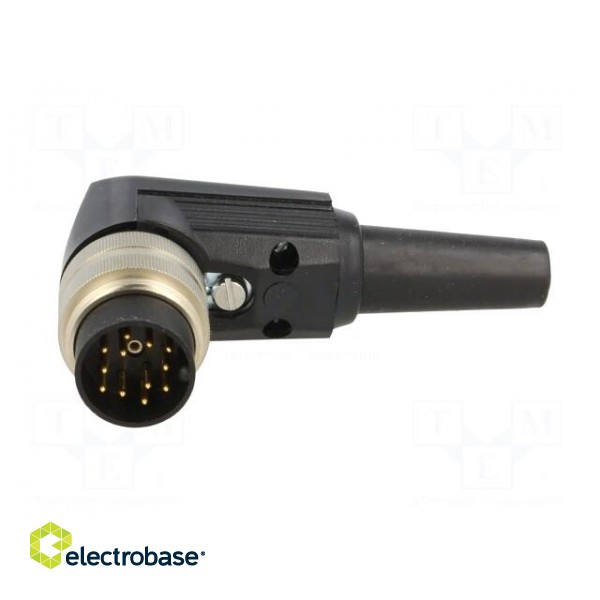 Connector: M16 | plug | male | soldering | for cable | PIN: 12 | 3A | 60V image 9