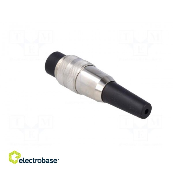 Connector: M16 | plug | male | soldering | for cable | PIN: 12 | 3A | 60V фото 4