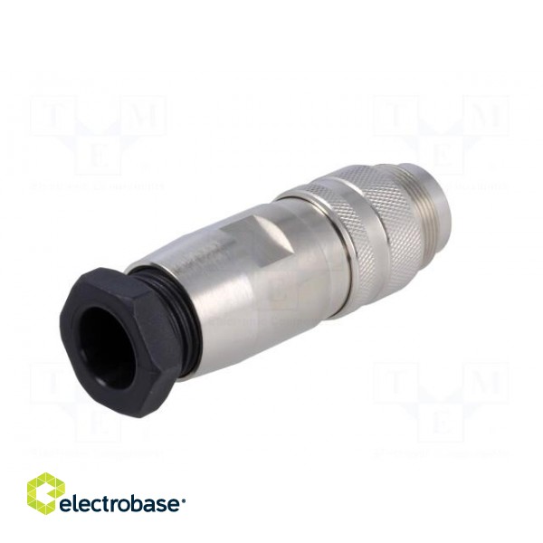 Connector: M16 | plug | male | soldering | for cable | PIN: 12 | 3A | 60V image 6