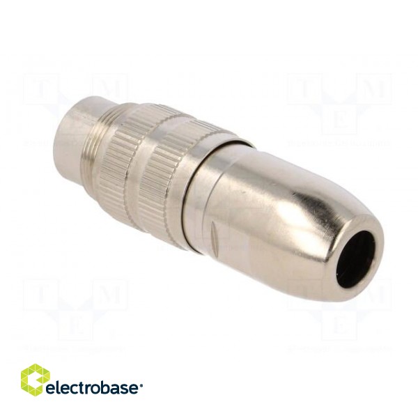Connector: M16 | plug | male | soldering | for cable | PIN: 12 | 3A | 60V paveikslėlis 4