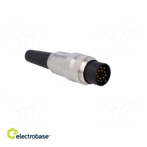 Connector: M16 | plug | male | soldering | for cable | PIN: 12 | 3A | 60V image 8