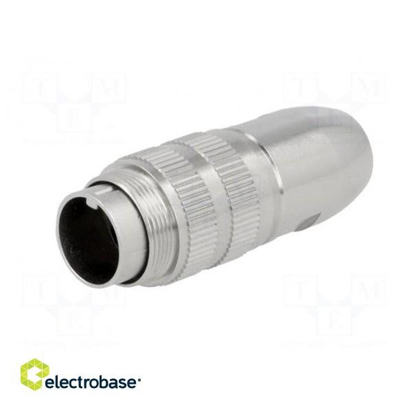 Connector: M16 | plug | male | soldering | for cable | PIN: 14 | 3A | 60V image 2