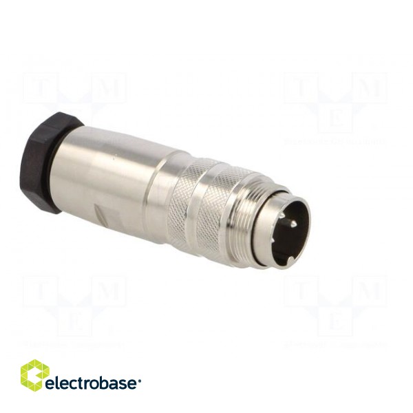Connector: M16 | plug | male | soldering | for cable | PIN: 3 | 5A | 300V image 8