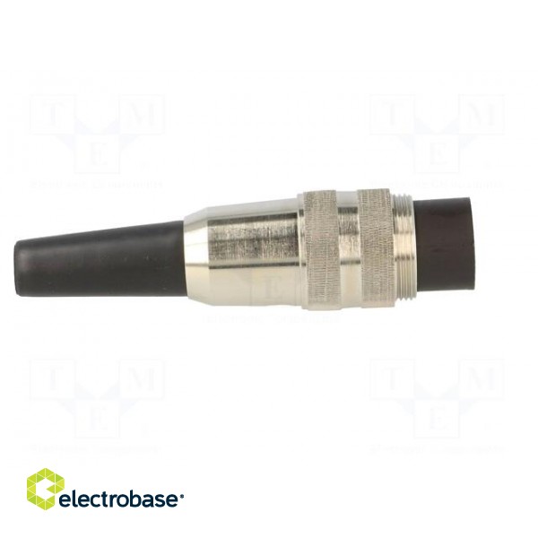 Connector: M16 | plug | male | soldering | for cable | PIN: 4 | 5A | 250V фото 7