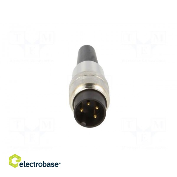 Connector: M16 | plug | male | soldering | for cable | PIN: 4 | 5A | 250V image 9