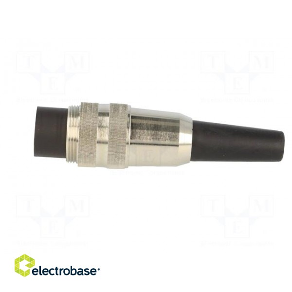 Connector: M16 | plug | male | soldering | for cable | PIN: 4 | 5A | 250V image 3