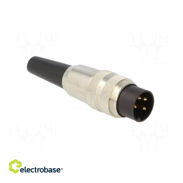 Connector: M16 | plug | male | soldering | for cable | PIN: 4 | 5A | 250V image 8