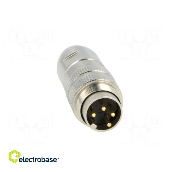 Connector: M16 | plug | male | soldering | for cable | PIN: 4 | 5A | 250V image 9