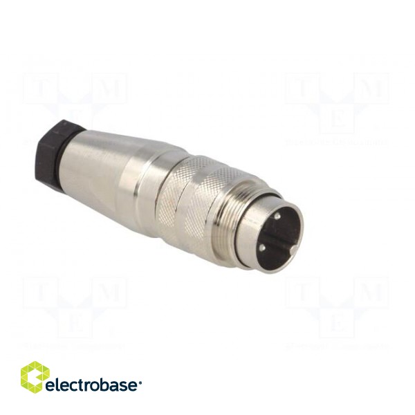 Connector: M16 | plug | male | soldering | for cable | PIN: 4 | 5A | 300V image 8