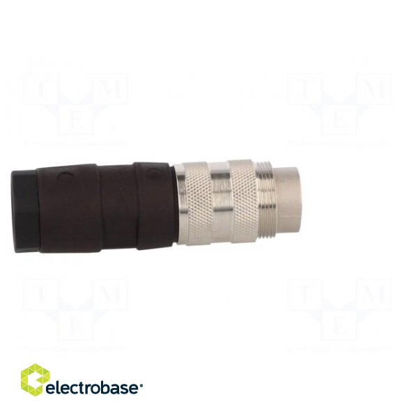 Connector: M16 | plug | male | soldering | for cable | PIN: 5 | 5A | 100V paveikslėlis 7