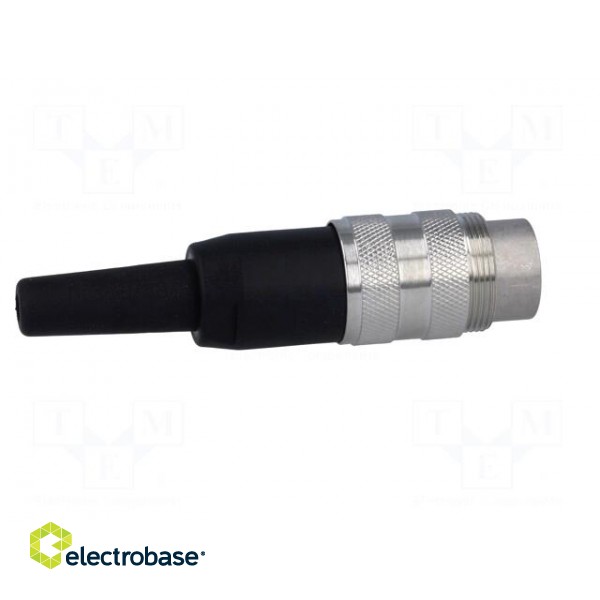 Connector: M16 | plug | male | soldering | for cable | PIN: 5 | 5A | 300V paveikslėlis 7
