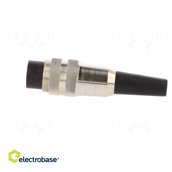 Connector: M16 | plug | male | soldering | for cable | PIN: 5 | 5A | 60V фото 3