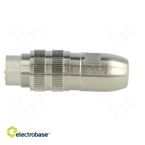 Connector: M16 | plug | male | soldering | for cable | PIN: 5 | 5A | 60V paveikslėlis 3