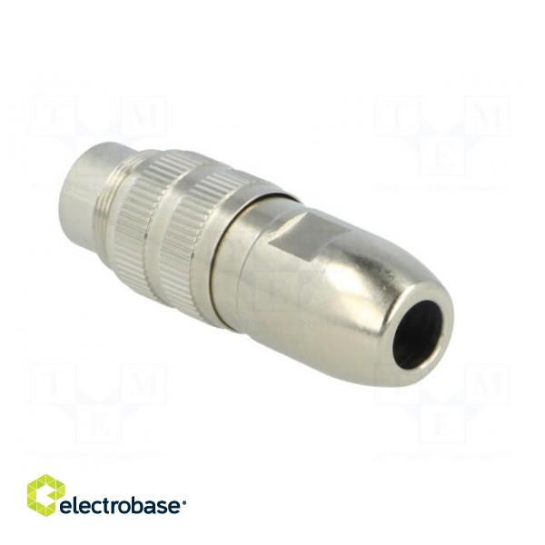 Connector: M16 | plug | male | soldering | for cable | PIN: 5 | 5A | 60V paveikslėlis 4