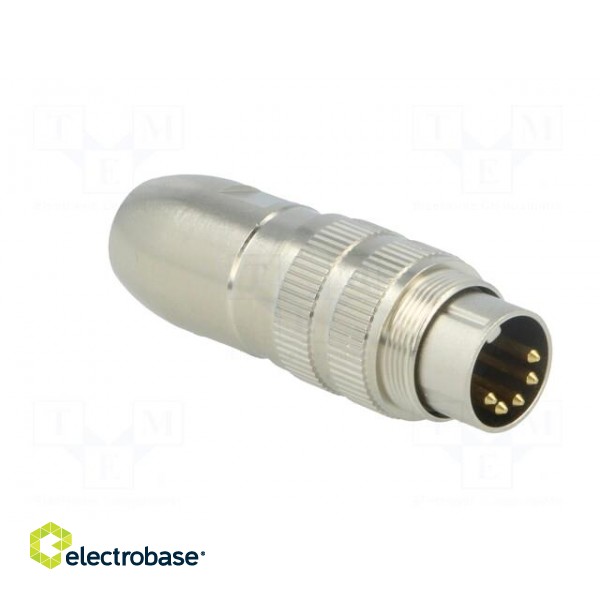 Connector: M16 | plug | male | soldering | for cable | PIN: 5 | 5A | 60V image 8