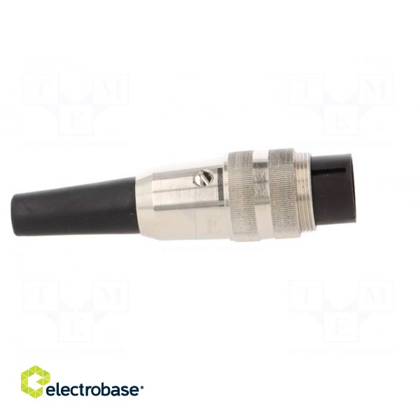 Connector: M16 | plug | male | soldering | for cable | PIN: 5 | 5A | 60V фото 7