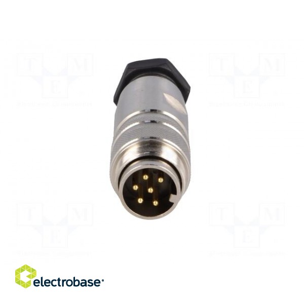 Connector: M16 | plug | male | soldering | for cable | PIN: 6 | 5A | 125V image 9