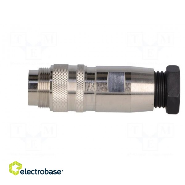 Connector: M16 | plug | male | soldering | for cable | PIN: 6 | 5A | 125V image 3