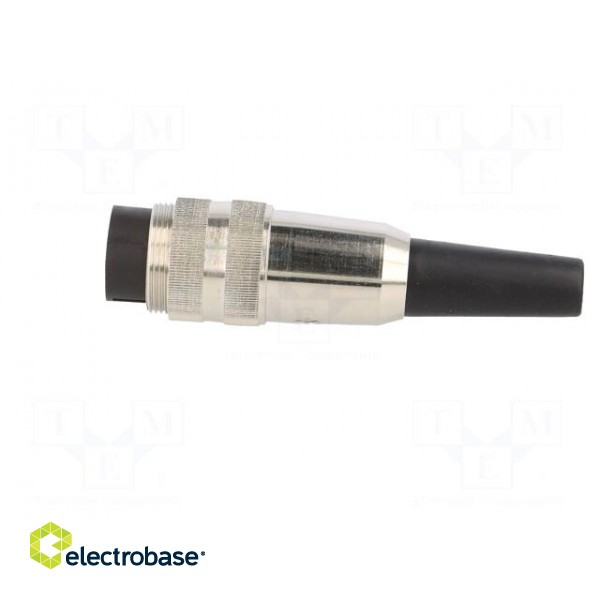 Connector: M16 | plug | male | soldering | for cable | PIN: 6 | 5A | 250V paveikslėlis 3