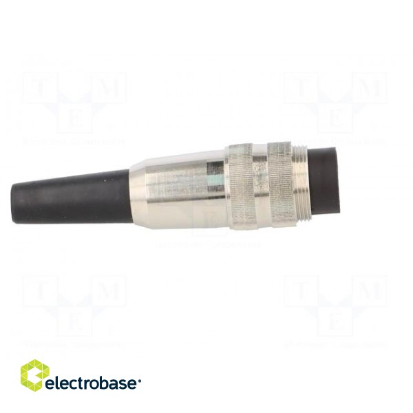 Connector: M16 | plug | male | soldering | for cable | PIN: 6 | 5A | 250V фото 7