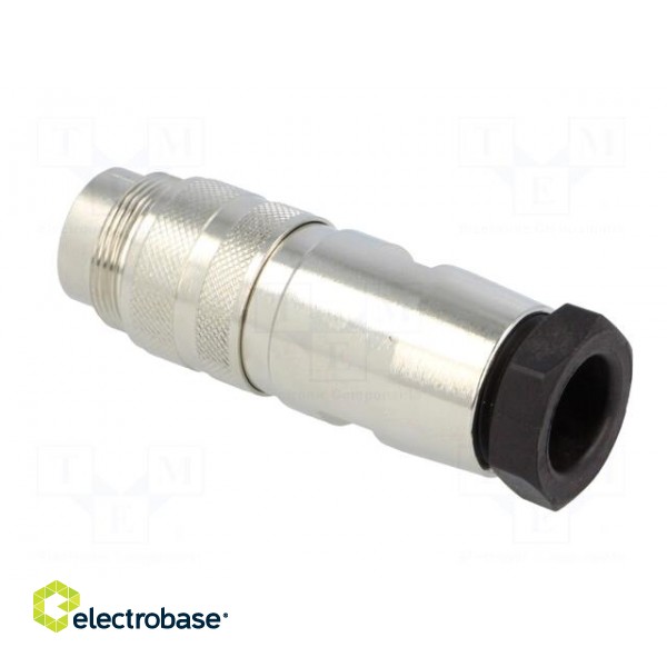 Connector: M16 | plug | male | soldering | for cable | PIN: 6 | 5A | 300V image 4