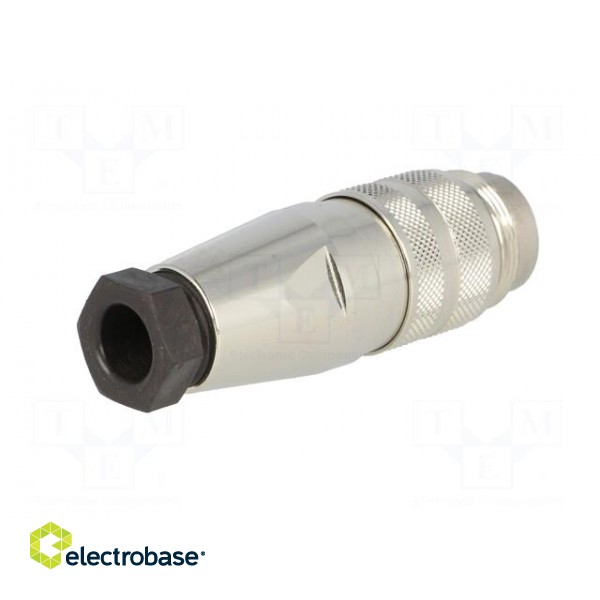 Connector: M16 | plug | male | soldering | for cable | PIN: 6 | 5A | 300V фото 6