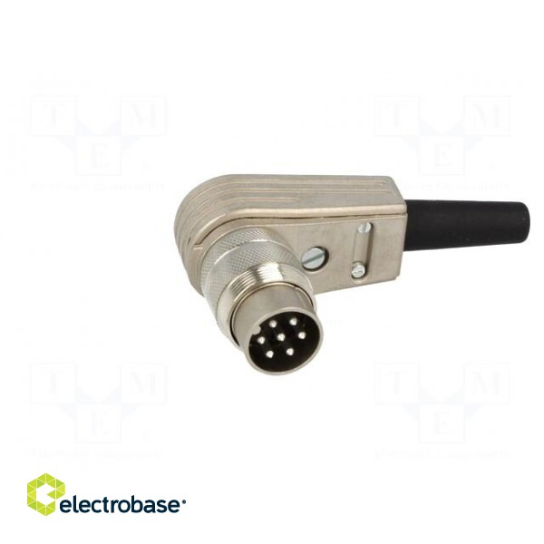 Connector: M16 | plug | male | soldering | for cable | PIN: 7 | 5A | 300V image 9