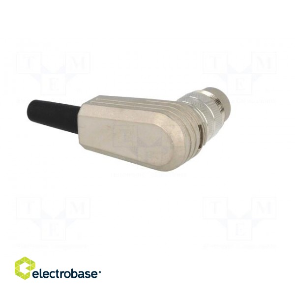 Connector: M16 | plug | male | soldering | for cable | PIN: 7 | 5A | 300V image 6