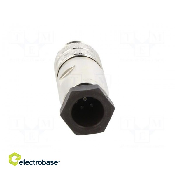 Connector: M16 | plug | male | soldering | for cable | PIN: 7 | 7A | 300V image 5