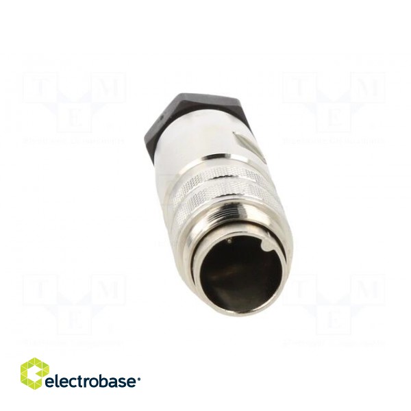 Connector: M16 | plug | male | soldering | for cable | PIN: 7 | 7A | 300V paveikslėlis 9
