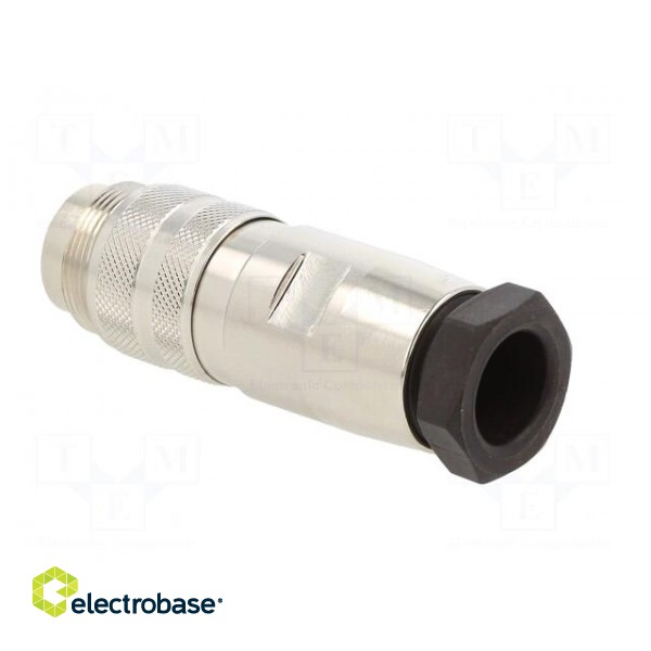 Connector: M16 | plug | male | soldering | for cable | PIN: 7 | 7A | 300V image 4