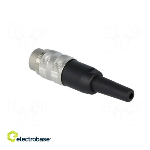 Connector: M16 | plug | male | soldering | for cable | PIN: 8 | 5A | 100V image 4