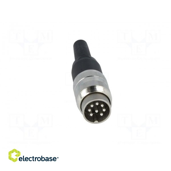Connector: M16 | plug | male | soldering | for cable | PIN: 8 | 5A | 100V image 9