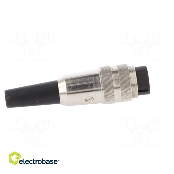 Connector: M16 | plug | male | soldering | for cable | PIN: 8 | 5A | 60V фото 7