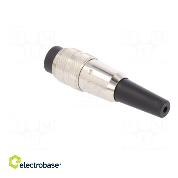 Connector: M16 | plug | male | soldering | for cable | PIN: 8 | 5A | 60V image 4