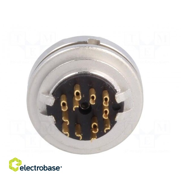 Connector: M16 | socket | female | soldering | PIN: 12 | 3A | 60V | IP40 image 5