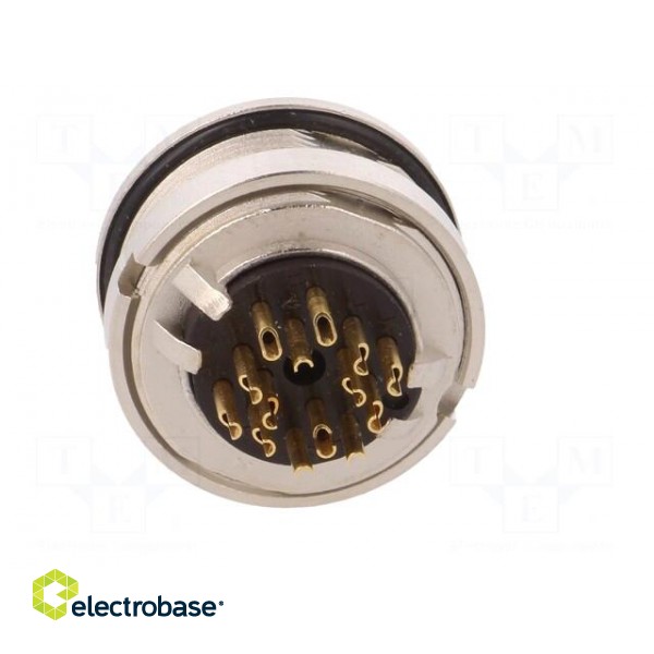 Connector: M16 | socket | female | soldering | PIN: 14 | 3A | 60V | IP68 image 5