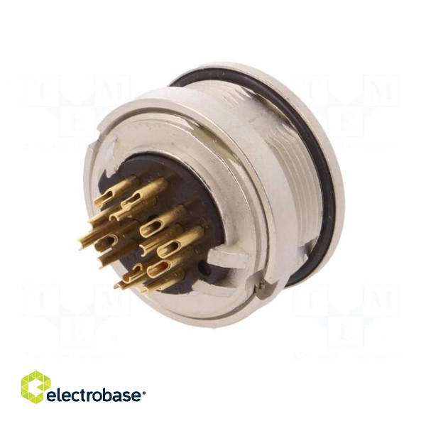 Connector: M16 | socket | female | soldering | PIN: 14 | 3A | 60V | IP68 paveikslėlis 6