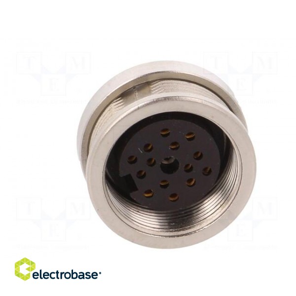Connector: M16 | socket | female | soldering | PIN: 14 | 3A | 60V | IP68 image 9