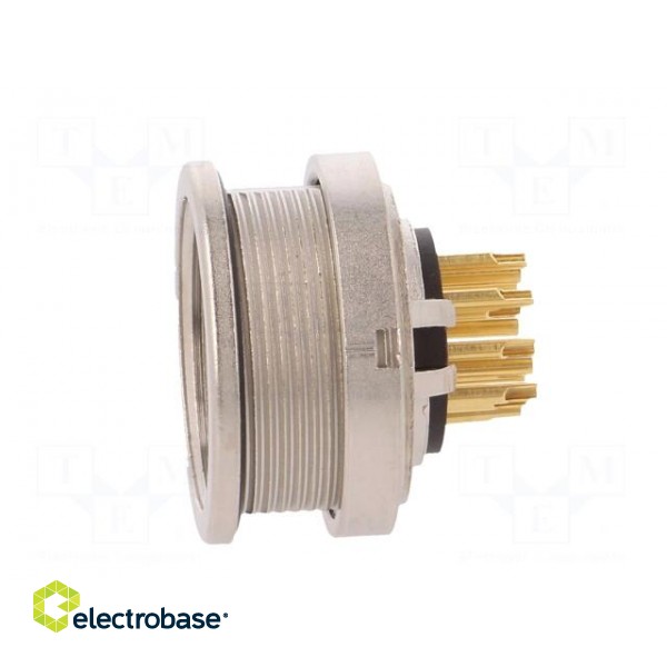 Connector: M16 | socket | female | soldering | PIN: 14 | 3A | 60V | IP68 image 3