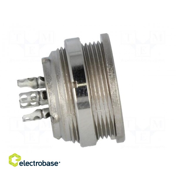Connector: M16 | socket | female | soldering | PIN: 5 | 5A | 300V | IP40 фото 7